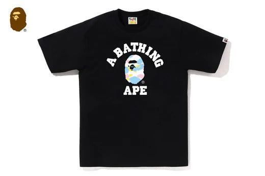 NEW MULTI CAMO COLLEGE TEE