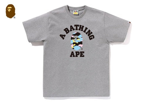 NEW MULTI CAMO COLLEGE TEE