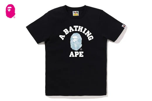 PASTEL COLOR CAMO COLLEGE TEE