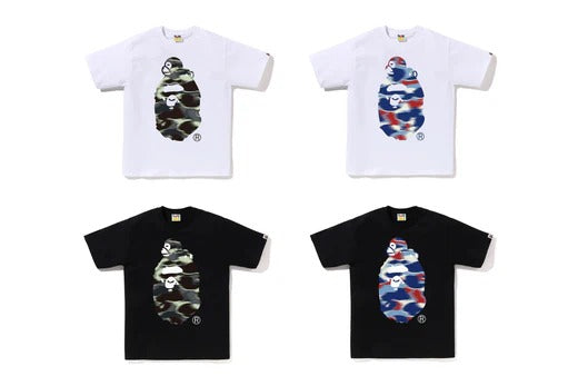 SCREEN CAMO MILO ON BIG APE TEE