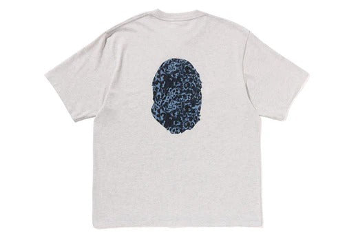WILD LEOPARD PATTERN APE HEAD RELAXED FIT TEE