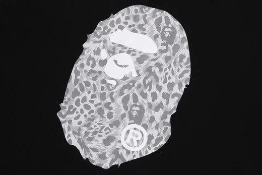 WILD LEOPARD PATTERN APE HEAD RELAXED FIT TEE