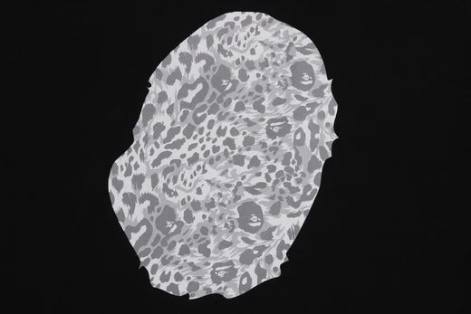 WILD LEOPARD PATTERN APE HEAD RELAXED FIT TEE